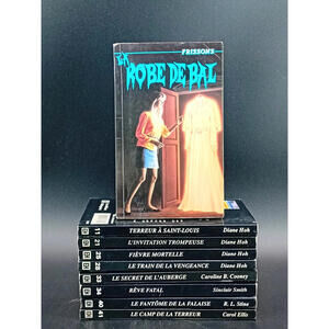 Lot de 9 Frissons  – R.L. Stine | Livres d’Horreur Jeunesse en Francais French